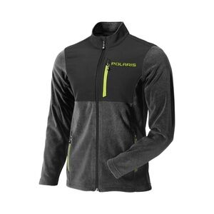 Polaris Men's Northstar Mid-Layer Black Lime NWT